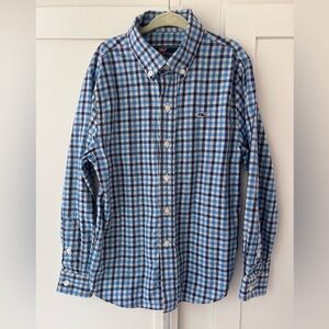 Vineyard Vines Whale Button Down Size 6